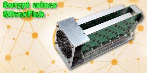 ASIC SilverFish (scrypt, 24-28 MH/s)